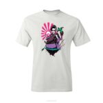 Osiris t-särk valge unisex geiša tee Z26R28