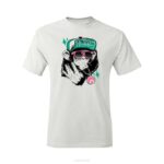 Osiris t-särk valge unisex vasakpoolse ranniku tee Z26R32