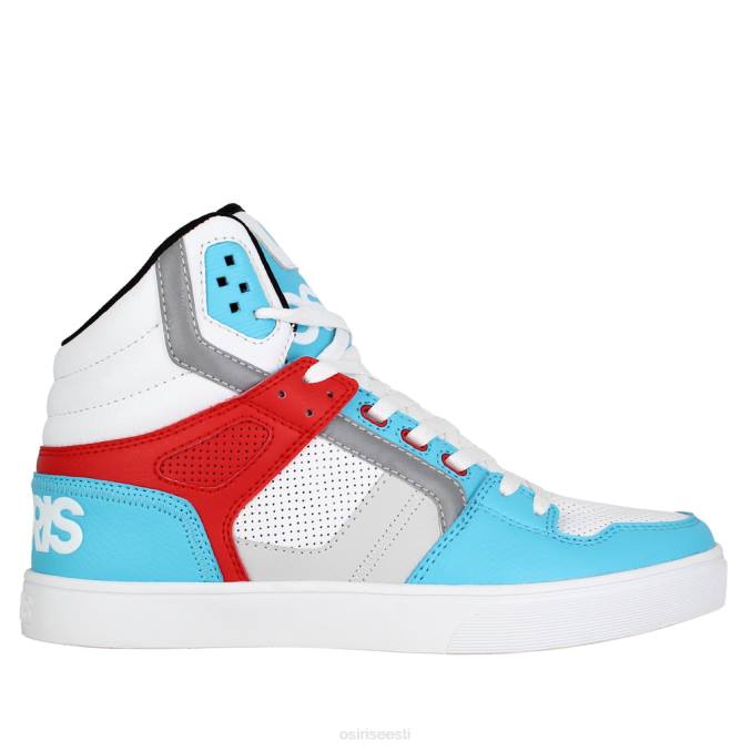 Osiris kinga valge/punane/tsüaan unisex kloon Z26R24